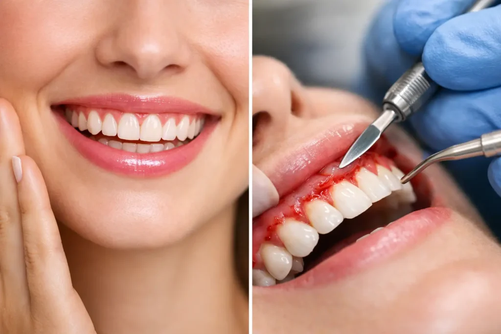 Gingivectomía para sonrisa gingival ¿es para ti?