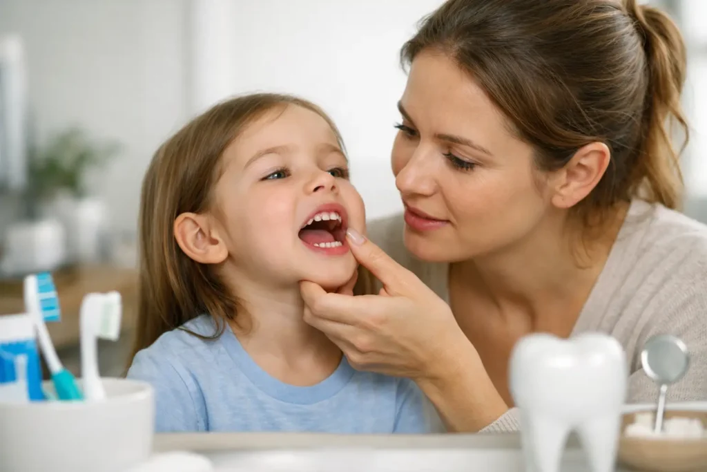 Señales tempranas de caries infantil en casa